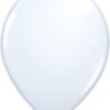 Qualatex 11" White Latex Balloons - 100 Count Premium Party Balloons for Weddings, Birthdays & Decorations