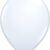 Qualatex 11" White Latex Balloons - 100 Count Premium Party Balloons for Weddings, Birthdays & Decorations