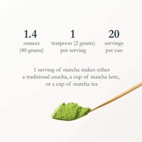 Naoki Matcha Chiran Harvest Masters Collection – Authentic Japanese Ceremonial Grade Matcha Green Tea Powder (40g)