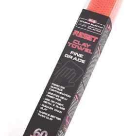 P&S Professional Detail Products Clay Decontamination Towel - 12" x 12" Fine Grade Synthetic Clay Bar - Removes Paint Contaminants & Enhances Gloss for Car Detailing