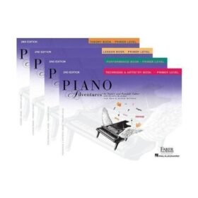 Faber Piano Adventures Primer Level - Complete 4-Book Starter Set (Lesson, Theory, Performance, Technique & Artistry)