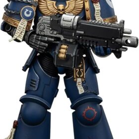 JOYTOY Warhammer 40,000 Ultramarines Brother Chairon 1/18 Scale Premium Action Figure – Collectible Model with Accessories