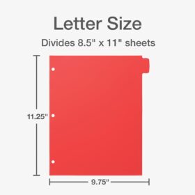 Oxford Write & Erase Plastic Binder Dividers – 8-Tab Multicolor 3-Hole Punch Organizers (3 Packs, 24 Total Dividers)