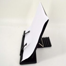 Hanghs Premium Adjustable Desktop Document Holder – 7-Position Metal Reading Stand for Books, Sheet Music, Tablets, and Cookbooks