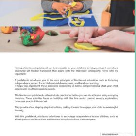 The Montessori Toddler Method: A Parent's Guide to Raising Independent Kids with 100 At-Home Activities