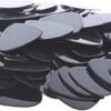 100-Pack Premium Black Celluloid Guitar Picks - Medium Gauge (.71mm) Plectrums for Acoustic, Electric & Bass Guitars