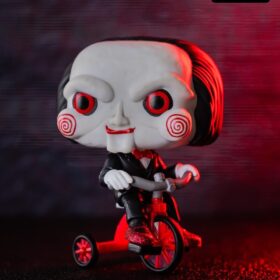 Funko Pop! Plus: Saw - Billy the Puppet on Tricycle - Amazon Exclusive Vinyl Figure
