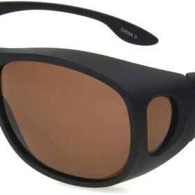 Solar Shield Elm Fits Over Sunglasses – Polarized Lenses with UV400 Protection for Prescription Eyeglasses