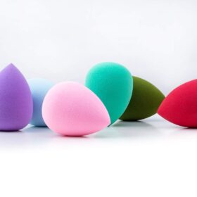 AJOKE 10-Piece Premium Makeup Sponge Set – Multi-Colored Latex-Free Beauty Blenders for Liquid, Cream & Powder
