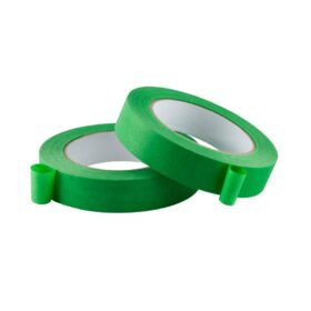 Lichamp 1 Inch Green Masking Tape - 2 Pack of General Purpose Painter's Tape, Easy Tear, Residue-Free (110 Yards Total)