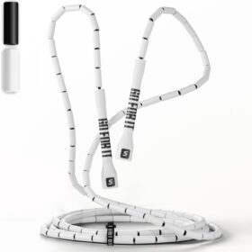 Sportbit Elite Beaded Jump Rope – Adjustable Tangle-Free Speed Cable for Boxing, CrossFit & Gym Workouts