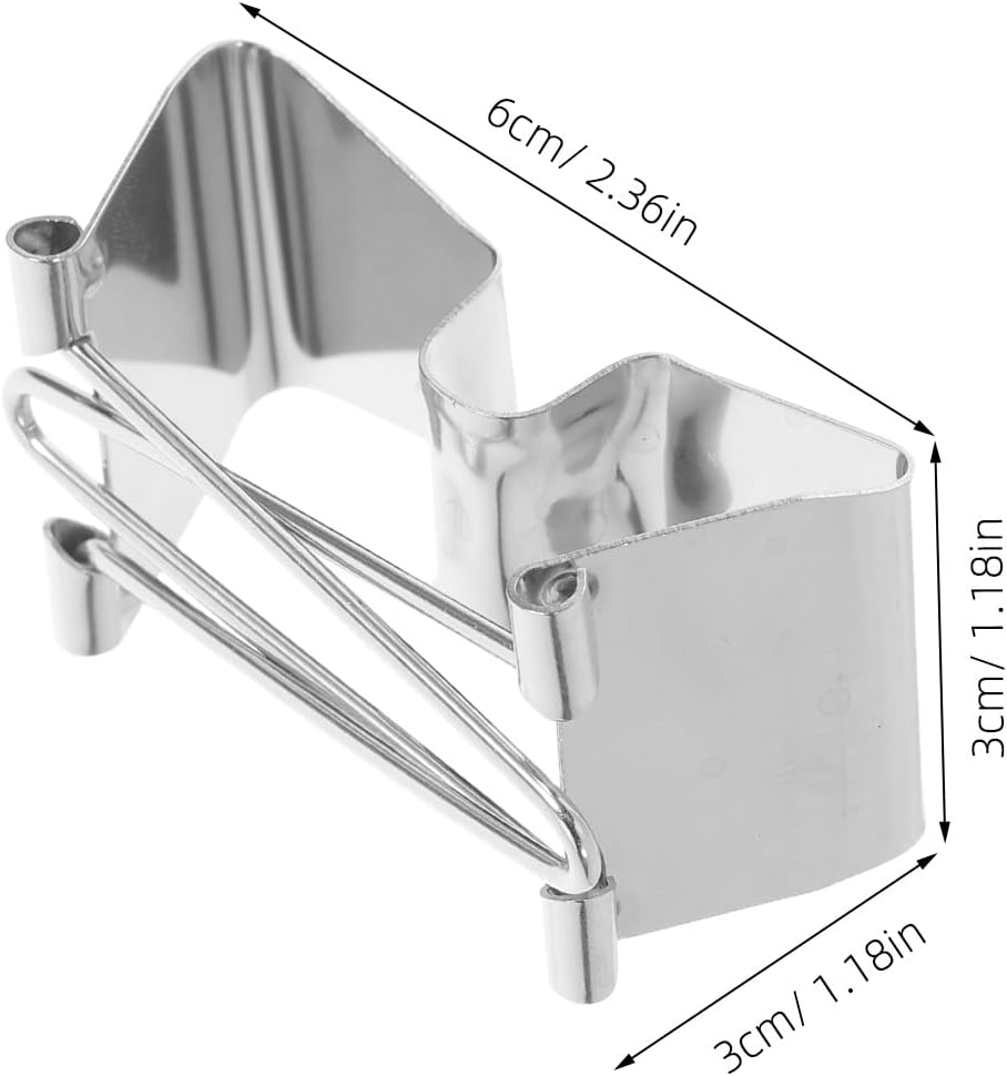 Pro Grade Stainless Steel Canvas Separation Clips – 5-Pack Ergonomic Frame Spacers for Art Protection, Storage, and Display