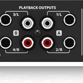 Behringer U-PHORIA UMC404HD - 4x4 USB Audio Interface with MIDAS Mic Preamplifiers, 24-Bit/192 kHz