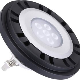 PAR36 LED Landscape Lighting Bulb - 6W Low Voltage (9-17V AC/DC) 2700K Warm White - Waterproof Replacement Well Light for Tree Uplighting & Flag Poles (Aluminum Housing)