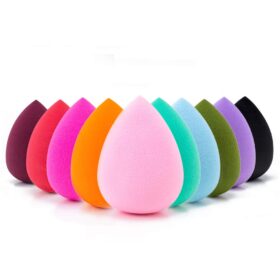 AJOKE 10-Piece Premium Makeup Sponge Set – Multi-Colored Latex-Free Beauty Blenders for Liquid, Cream & Powder