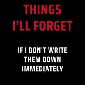 Things I’ll Forget If I Don’t Write Them Down: Funny Office Gag Gift Notebook for Coworkers, Men & Women | 6x9 Lined Journal with Premium Cream Paper (100 Pages) | Ideal Secret Santa & Boss Gift
