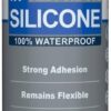 GE All Purpose Silicone Caulk - 100% Waterproof Sealant, 10 fl oz Clear Cartridge, Indoor/Outdoor Protection