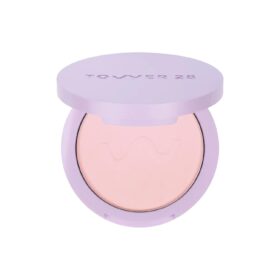 Tower 28 Beauty GetSet™ Talc-Free Setting Powder – Palisades Pink – Blurring, Sweat-Proof & Hydrating Face Powder for Sensitive Skin
