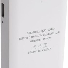 VELATEMOR 5200mAh Mini UPS Battery Backup – Uninterruptible Power Supply with USB Output for Security Cameras, Routers & WiFi (US Plug)