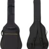 Evil Hair 36 Inch Acoustic Guitar Gig Bag – 5mm Padded Waterproof Backpack Case with Dual Shoulder Straps and Large Accessory Pockets for Classic Guitars (37.7 x 15.7 in)
