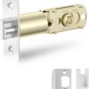 BAFUWEIYI Adjustable Deadlatch – Universal Smart Door Lock Latch Replacement (60mm/70mm) – Anti-Pr Zinc Alloy