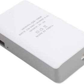 VELATEMOR 5200mAh Mini UPS Battery Backup – Uninterruptible Power Supply with USB Output for Security Cameras, Routers & WiFi (US Plug)