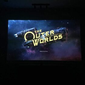 Ultra High Contrast Projector Screen Paint - Dark Grey 4K/8K Wall Paint - 48sq ft Smart Surface with Base & Top Coats - Anti-Glare Home Theater Paint for Low Light Gaming & Cinema (Gain 0.24)