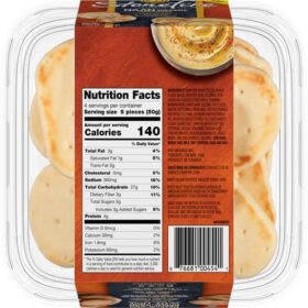 Stonefire Authentic Naan Dippers, 7.05 oz | Hand-Stretched Tandoor-Baked Flatbread with Buttermilk & Ghee
