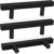 Matte Black Cabinet Handles (30 Pack) - 5 Inch Square Stainless Steel Drawer Pulls for Kitchen, Bathroom & Dresser - 3 Inch Hole Center Hardware