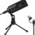 FIFINE K669B USB Microphone – Plug & Play Metal Condenser Mic for PC, PS4, Streaming, and Vocals