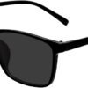 oriopxic Polarized Driving Distance Glasses for Nearsightedness - Lightweight Anti-Glare Myopia Sunglasses with -1.50 Diopter