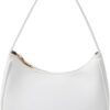 Women's Cute Hobo Shoulder Bag - Mini Clutch Purse with Zipper Closure