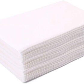 KMAKII Handi Wipes Reusable Cloths - Ultra Absorbent, Fast-Drying Multi-Surface Cleaning Wipes for Kitchen & Home - White, 11.8 x 21 Inches (Pack of 80)