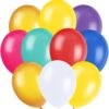 Assorted Color Latex Party Balloons - 12 Inch Premium Helium Quality (10 Pack) - Vibrant Decor for Birthdays, Weddings & Celebrations