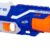 NERF N-Strike Elite Disruptor Blaster with Slam Fire & Rotating 6-Dart Drum - Includes 6 Official Elite Darts