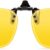 LianSan Polarized Clip-On Sunglasses for Night Driving – Anti-Glare UV400 Lenses That Flip Over Prescription Eyewear for Men & Women