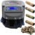 High-Speed Electronic USD Coin Sorter and Counter with LCD Display – 270 Coins/Min, Batch Counting, and Wrapper Tubes Included by EX ELECTRONIX EXPRESS