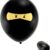 10 Pack 11" Ninja Latex Balloons with Black Curling Ribbon - Ultimate Party Decoration for Martial Arts Themed Birthdays