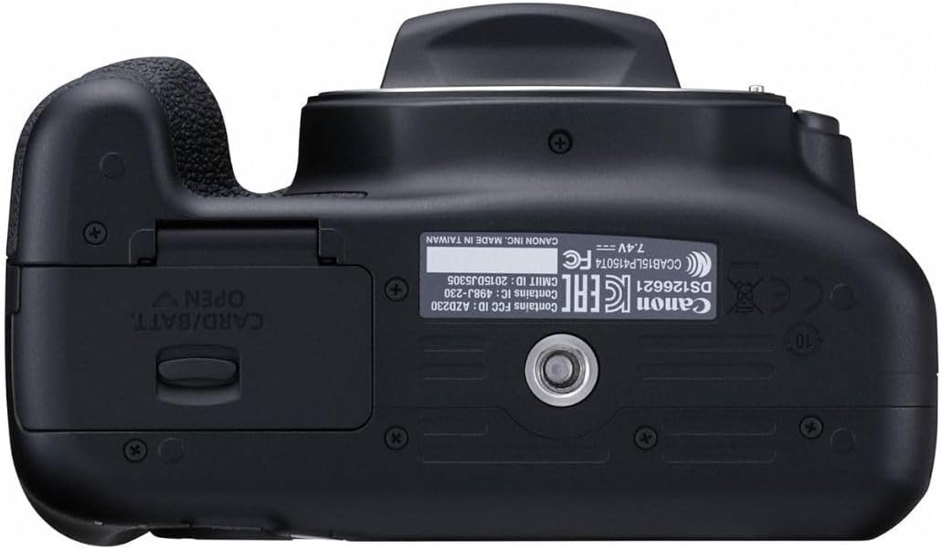 Canon EOS Rebel T6 DSLR Camera with 18-55mm Lens, WiFi & NFC (Renewed) - High-Definition 18MP Digital SLR Kit