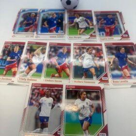 2024-25 Donruss Soccer USWNT Team Set - 11 Card Complete Set Featuring Alex Morgan, Sophia Smith, Trinity Rodman & Rated Rookies