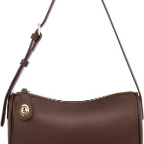 CHOLISS Vegan Leather Crossbody Shoulder Bag for Women – Anti-Theft RFID Blocking Purse with Secure Zipper Closure