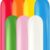 Tuf-Tex 260Q Professional Twisting Balloons – Assorted Colors 50-Pack for Balloon Animals & Art