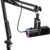FIFINE AM8T Dynamic USB/XLR Gaming Microphone with RGB Lighting & Boom Arm Stand – Plug & Play PC Streaming Kit with Mute Button, Headphone Jack & Volume Control for Podcasts, Voice-Over, and Recording