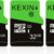 KEXIN 32GB Micro SD Card 3-Pack - High Speed Class 10 Memory Card with Adapter (UHS-I, U1, C10) for Android, Cameras, Drones & Dash Cams