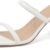 Avidirk Women's Square Open Toe Heeled Sandals - 3 Inch Mid Block Heel Mules, Two Strap Summer Shoes for Work & Wedding