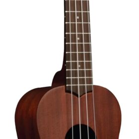 Kala Makala Classic Soprano Ukulele - 21 Inch Mahogany Beginner Bundle with Gearbag Tuner and Online Lessons