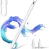 EVACH iPad Pencil 2nd Gen: Fast Charging Stylus with Palm Rejection & Tilt Sensitivity for iPad A16/10th/9th/8th Gen, Pro, Air & Mini