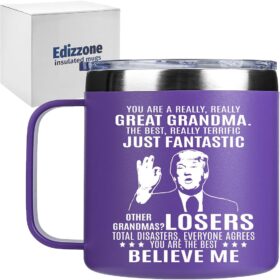 11oz Ceramic Coffee Mug – Funny Novelty Gag Gift for Grandma, Grandpa & Gigi – Perfect Birthday or Christmas Present from Grandkids