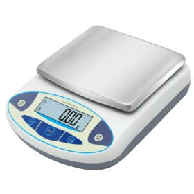 Bonvoisin Lab Scale 5000g x 0.01g High Precision Electronic Analytical Balance, Digital Scientific Scale with Stainless Steel Pan & LCD Display