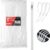 100 Pack 8-Inch White UV Resistant Cable Ties – Heavy Duty 40 lb Tensile Strength Nylon Zip Ties for Indoor, Outdoor & Industrial Use